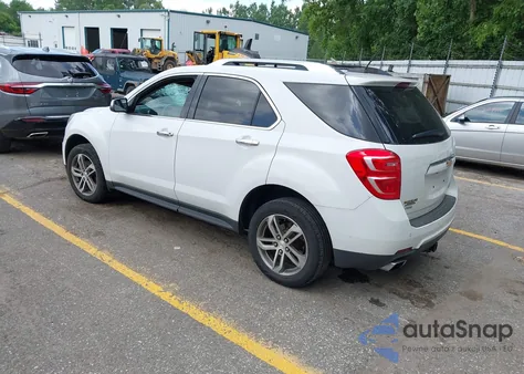2016 Chevrolet Equinox Ltz z USA, uszkodzony, nr VIN 2GNFLGE38G6203675